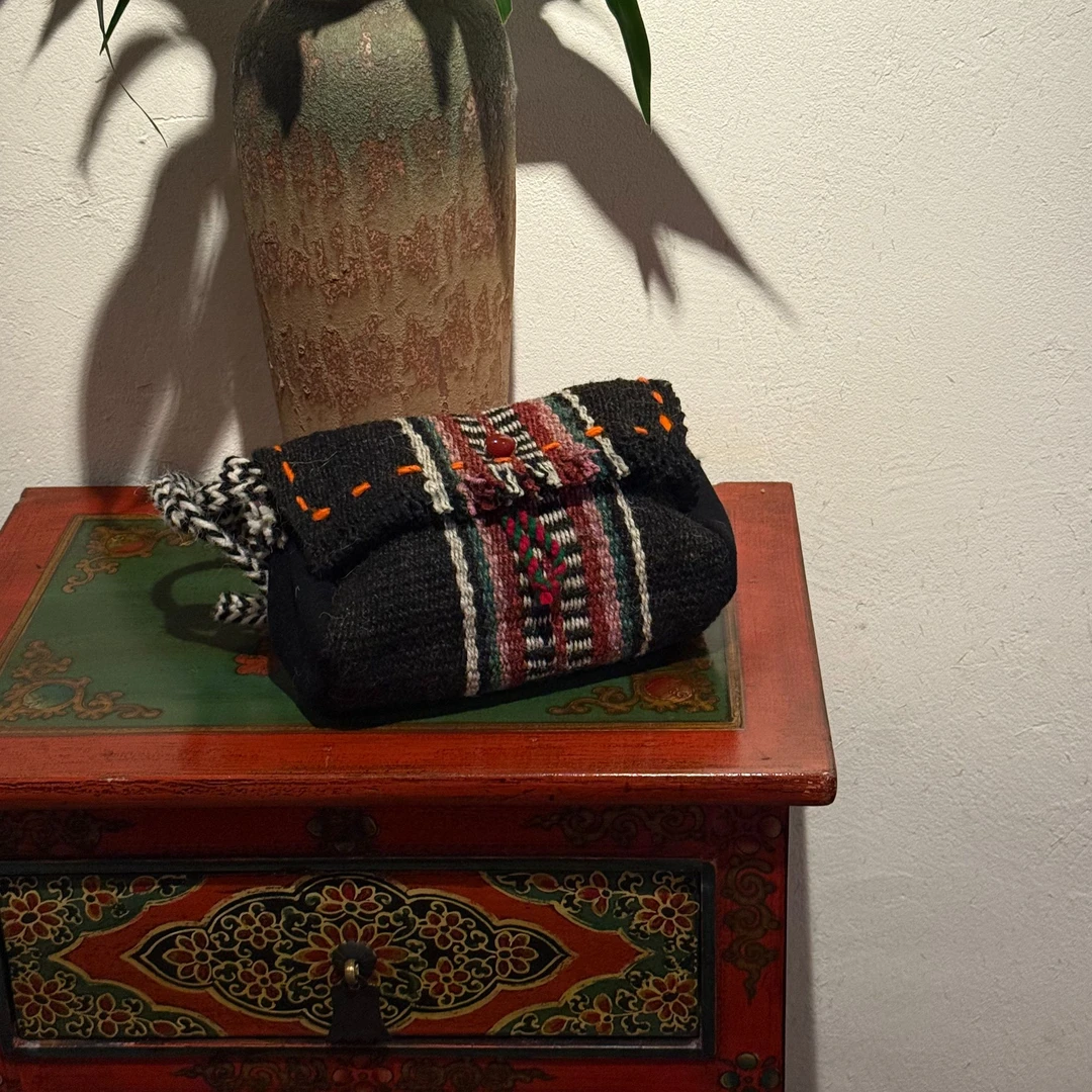 Lhasa 牦牛毛高品纯手工编织包联系客服包邮送牦牛挂件