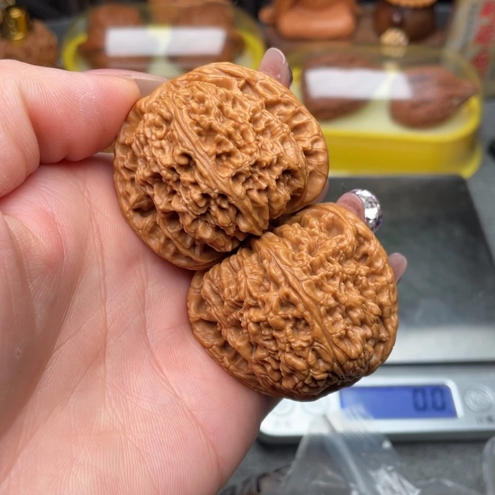 把件文玩核桃南疆石43全品