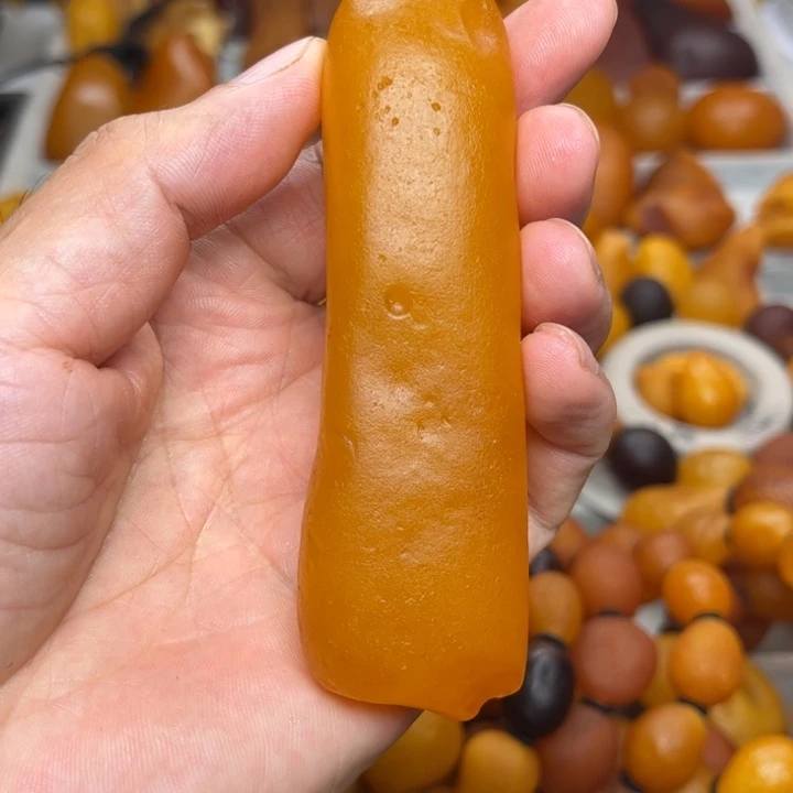 琥珀未镶嵌裸石天然蜜蜡吊坠