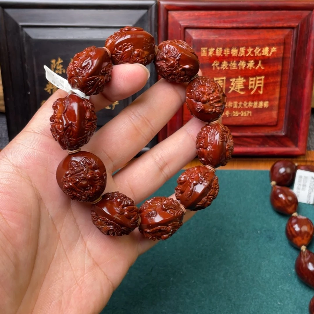 橄榄核吊坠1****人LCH回血骑兽罗汉2.4#60917#