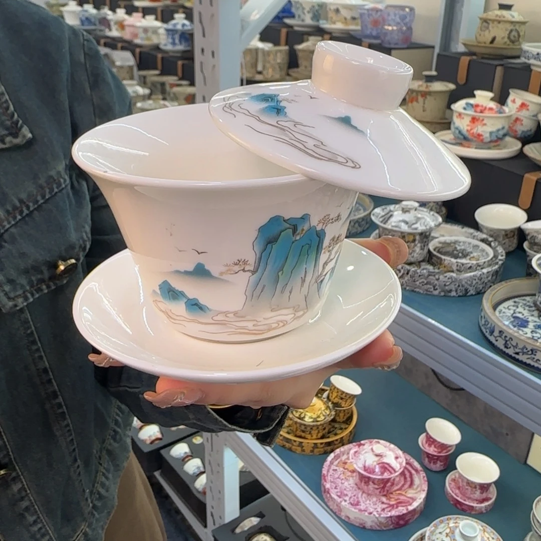 这些盖碗真好看！！！