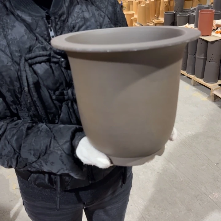 紫砂花盆 包邮包破损