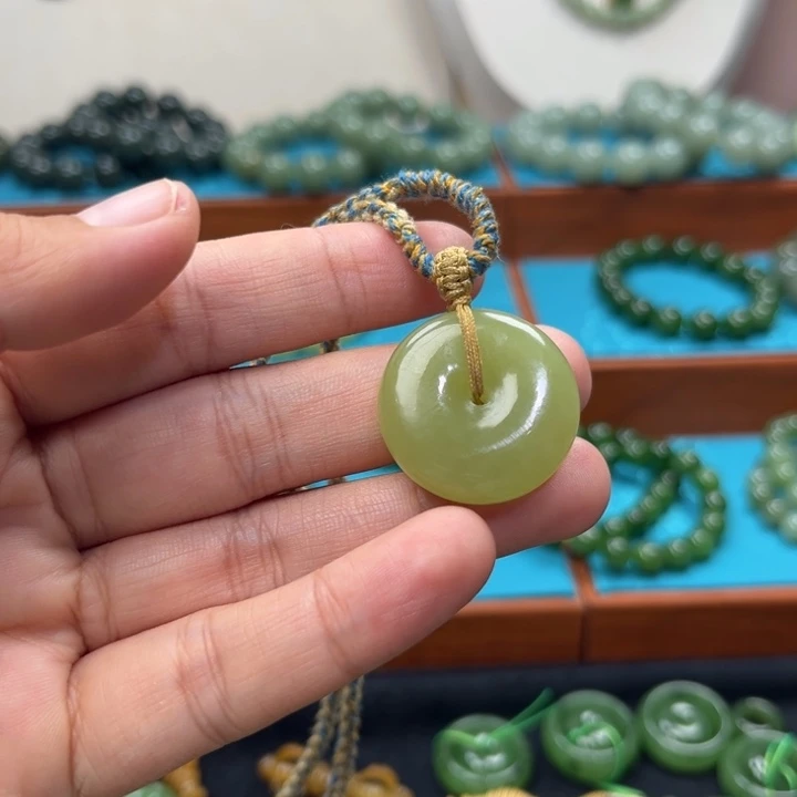 和田玉未镶嵌手链26