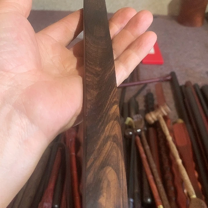 东非黑黄檀（紫光檀）琴**画紫光檀木痒痒挠