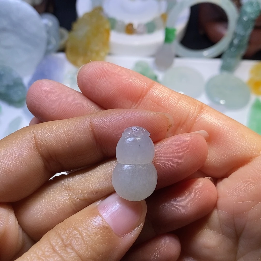 定制翡翠未镶嵌狐楼