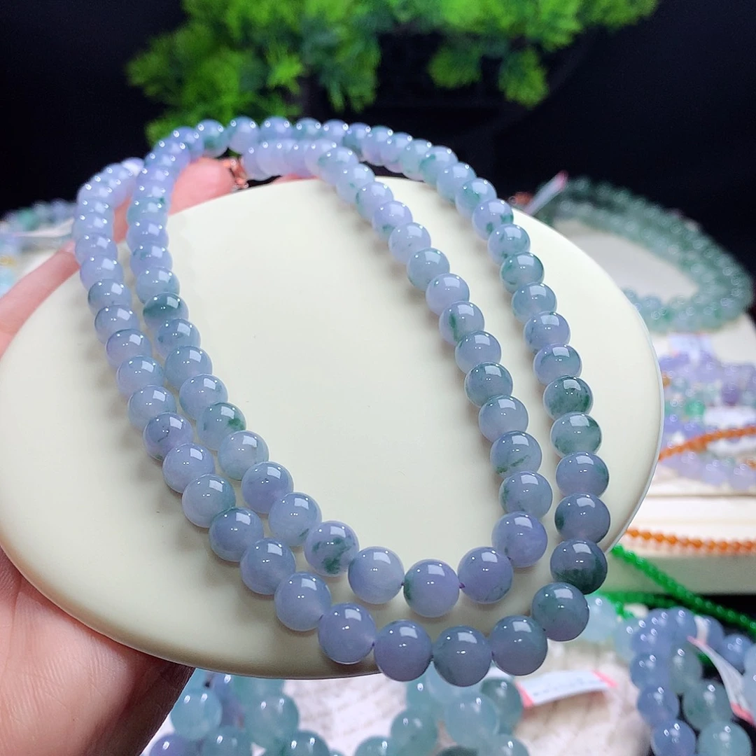 项链未镶嵌翡翠卡7.7mm