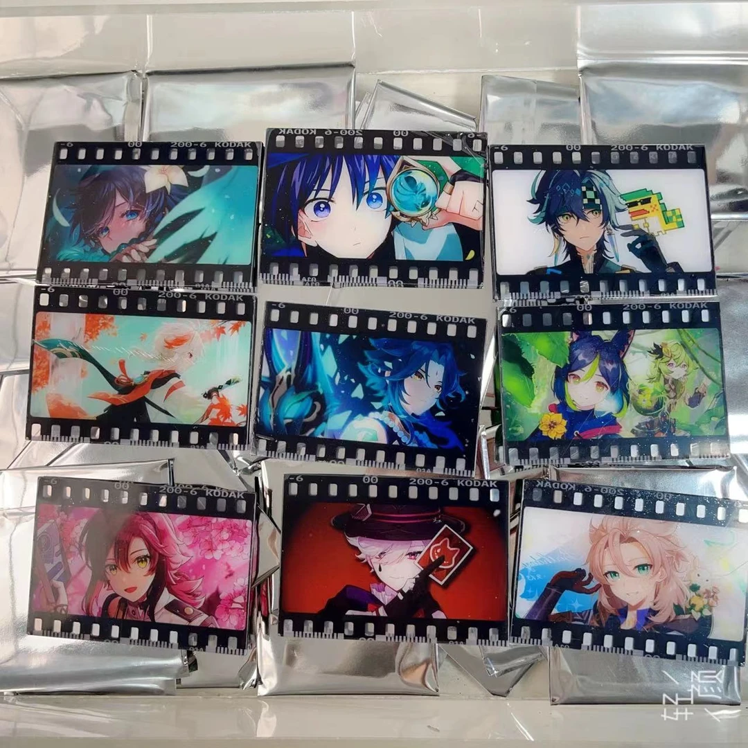 【胶片风格/亚克力卡片】【对对砰】 书签卡片（需要撕膜 10x7cm）