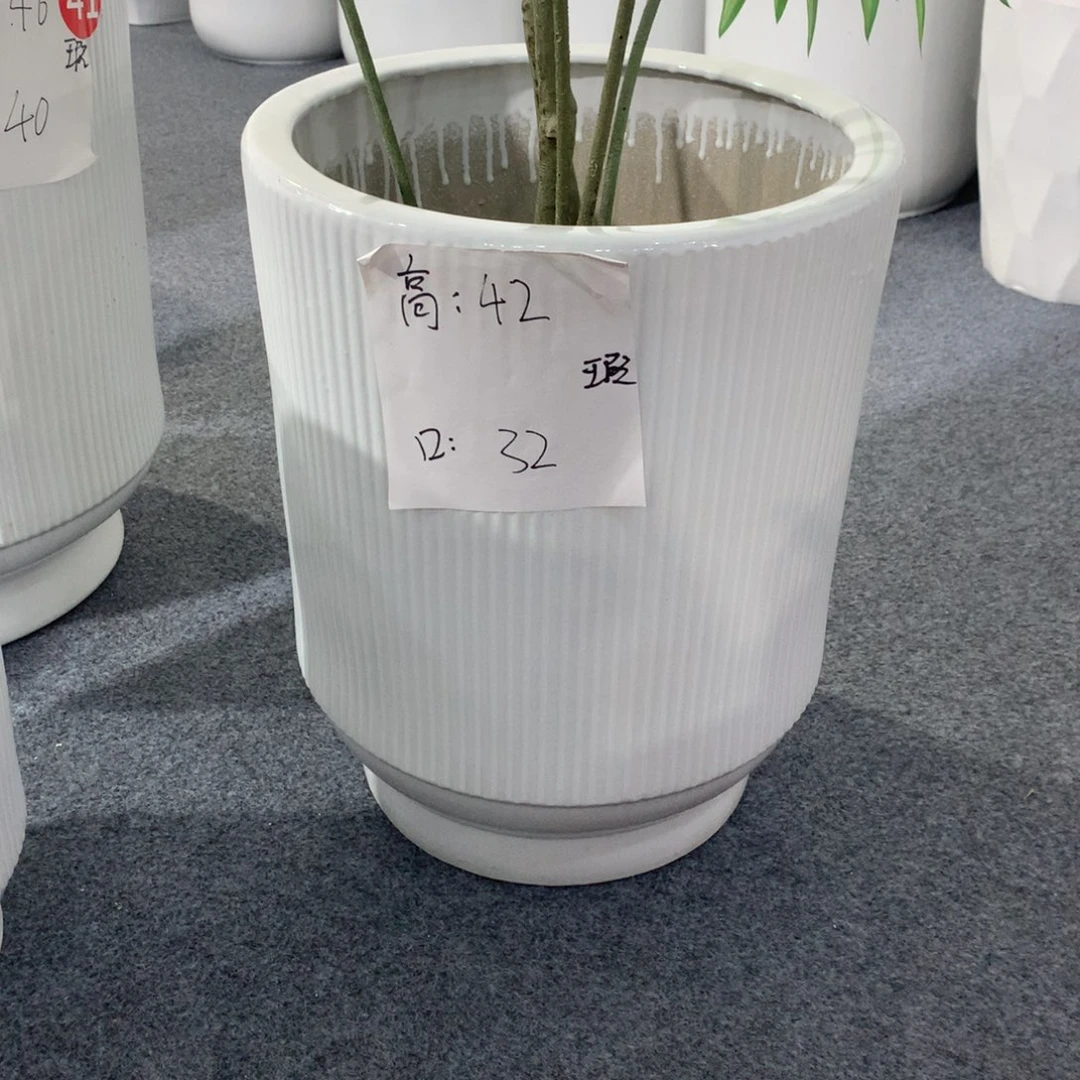 高温陶瓷花盆微瑕