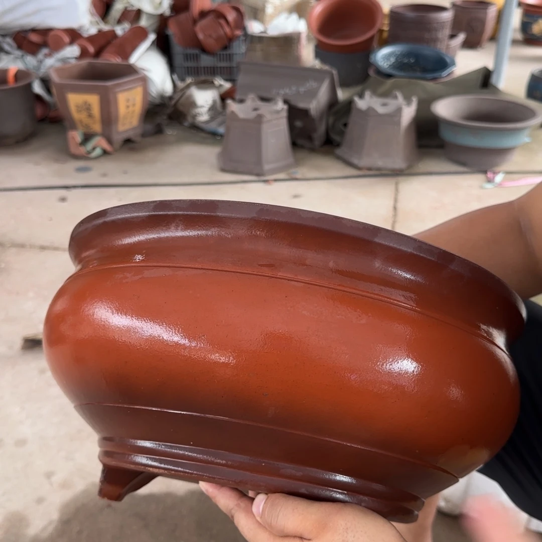 紫砂花盆口径30.15口径