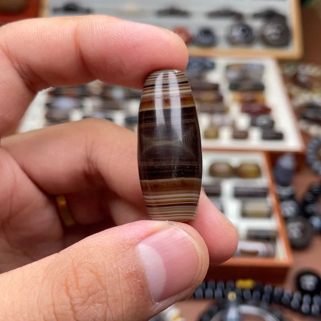 风***鹊玛瑙/玉髓未镶嵌配饰