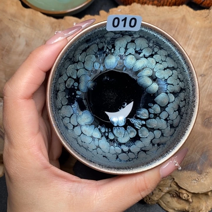 茶盏建窑建盏主人杯10微瑕