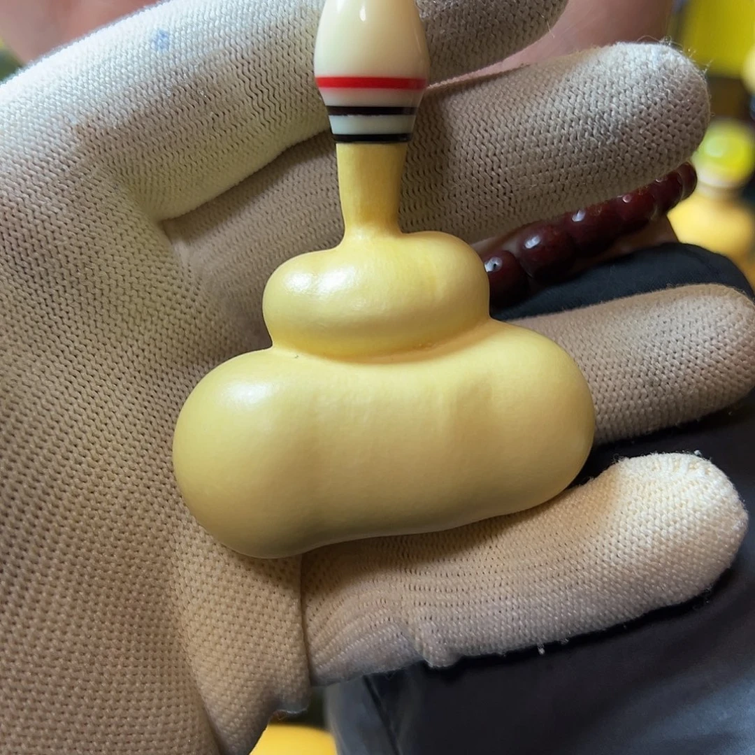 庆****）镶口长嘴钱袋子葫芦