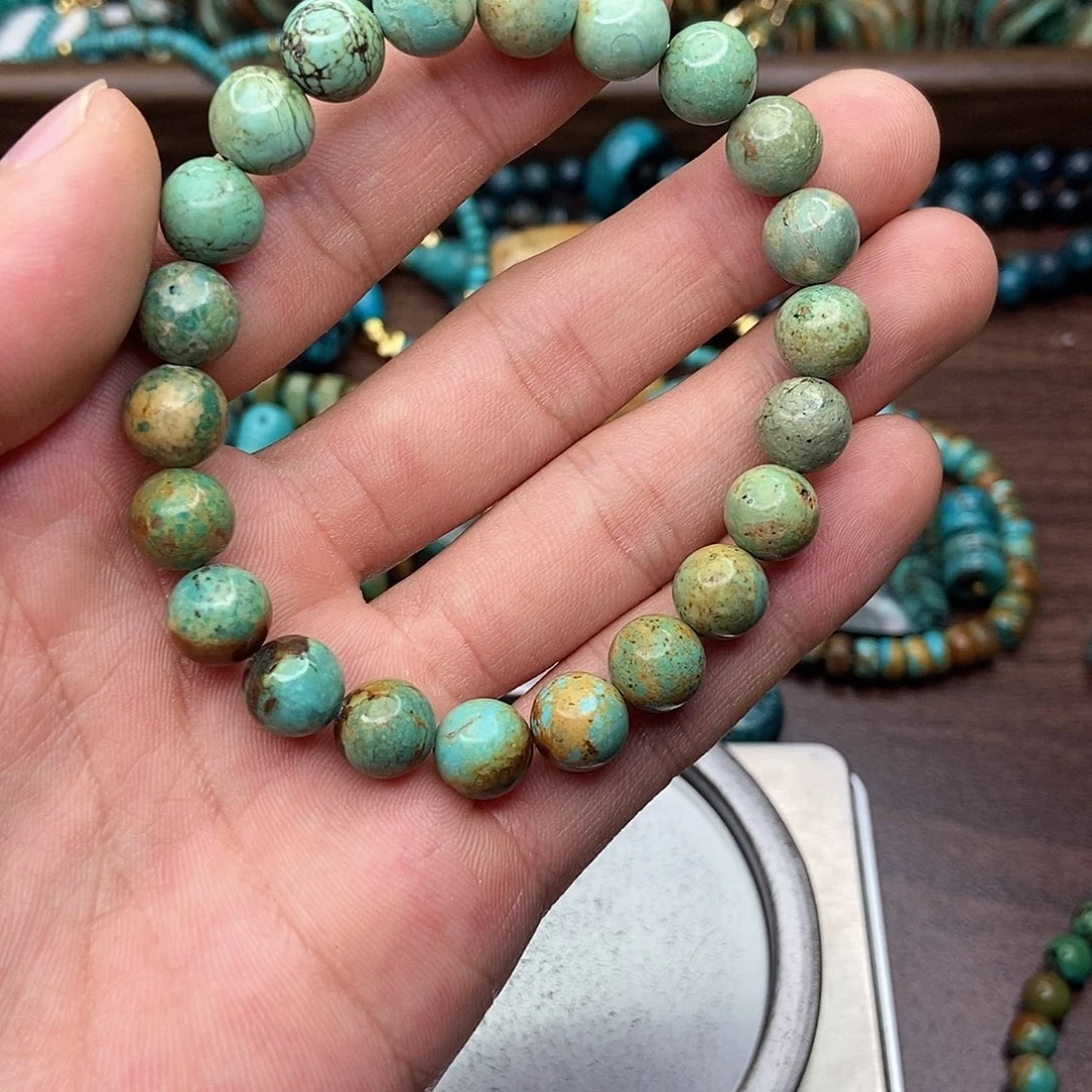 R*y高瓷玉华圆珠单圈