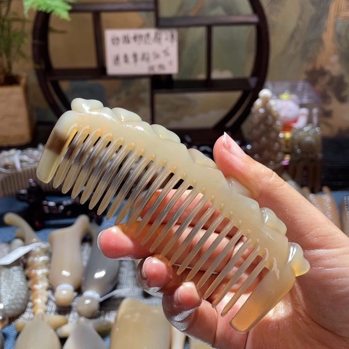 把件贝壳云南老白水半月福利款1