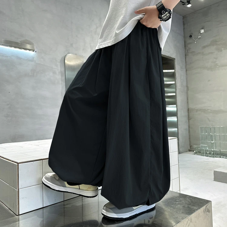 男童夏季裤子薄款防蚊裤25新款儿童装夏季灯笼裤中大童阔腿裤73