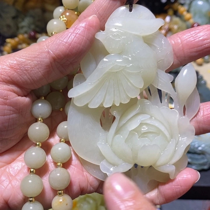 岫玉岫玉吊坠未镶嵌