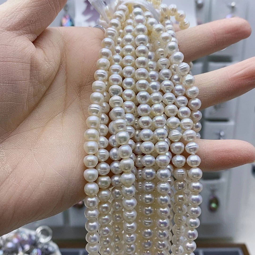颈饰合金淡水珍珠