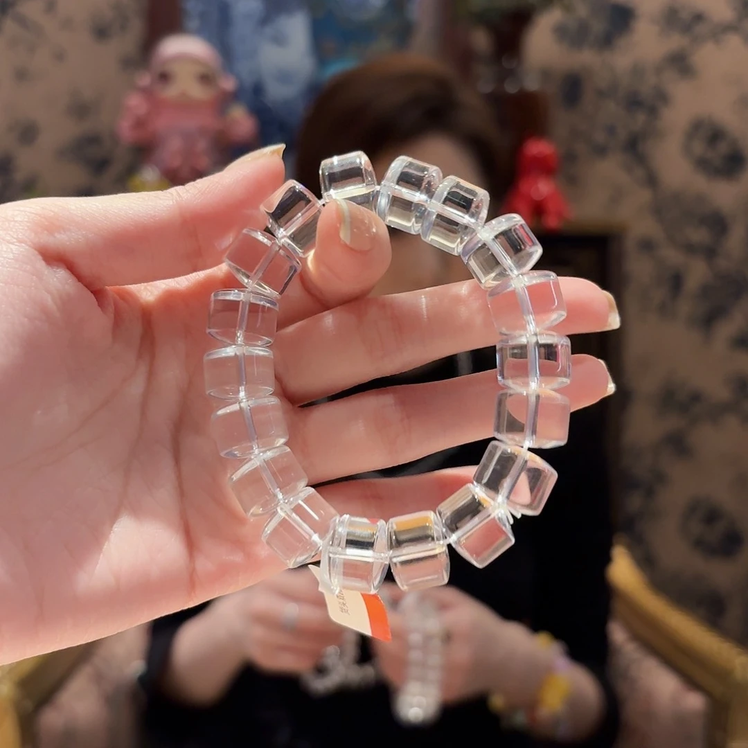 水晶手链未镶嵌多样性发其一