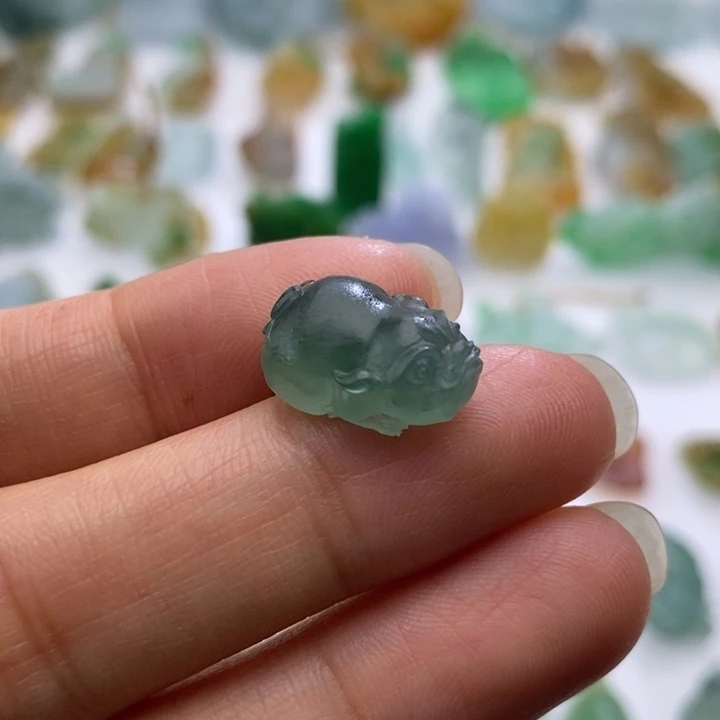 定制翡翠未镶嵌123560908