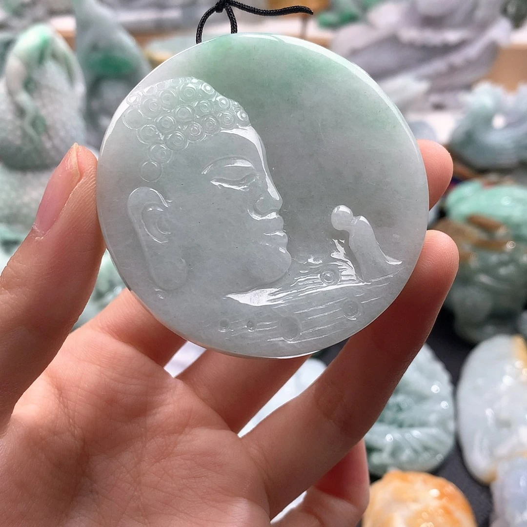 吊坠(不含链)未镶嵌翡翠