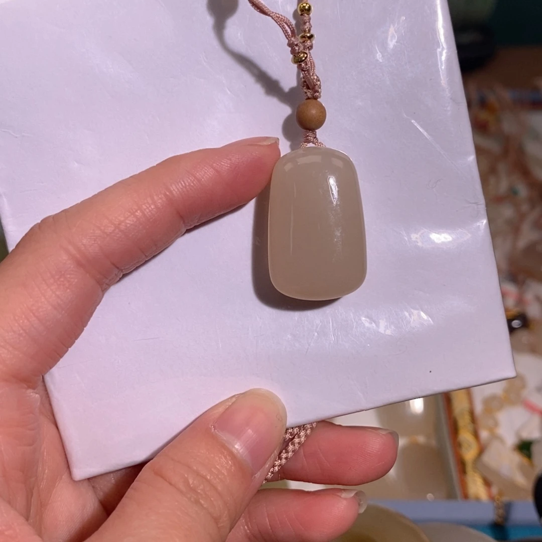 和田玉吊坠(不含链)未镶嵌