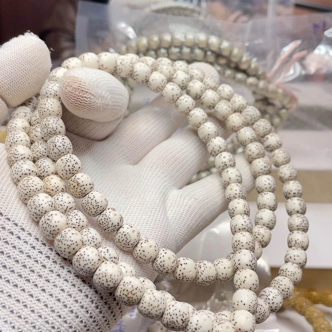 星月菩提吊坠9/8原生态大眼通体细星108长串