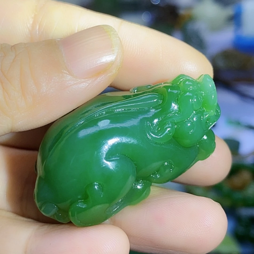 【闪购商品】未镶嵌和田玉（碧玉）挂件