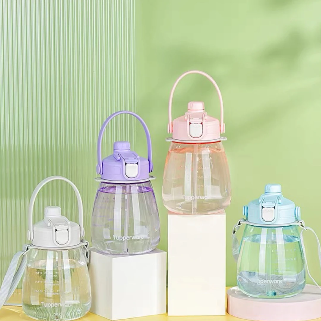 Tupperware/特百惠特百惠胖肚肚随心杯网红时尚双饮口可背