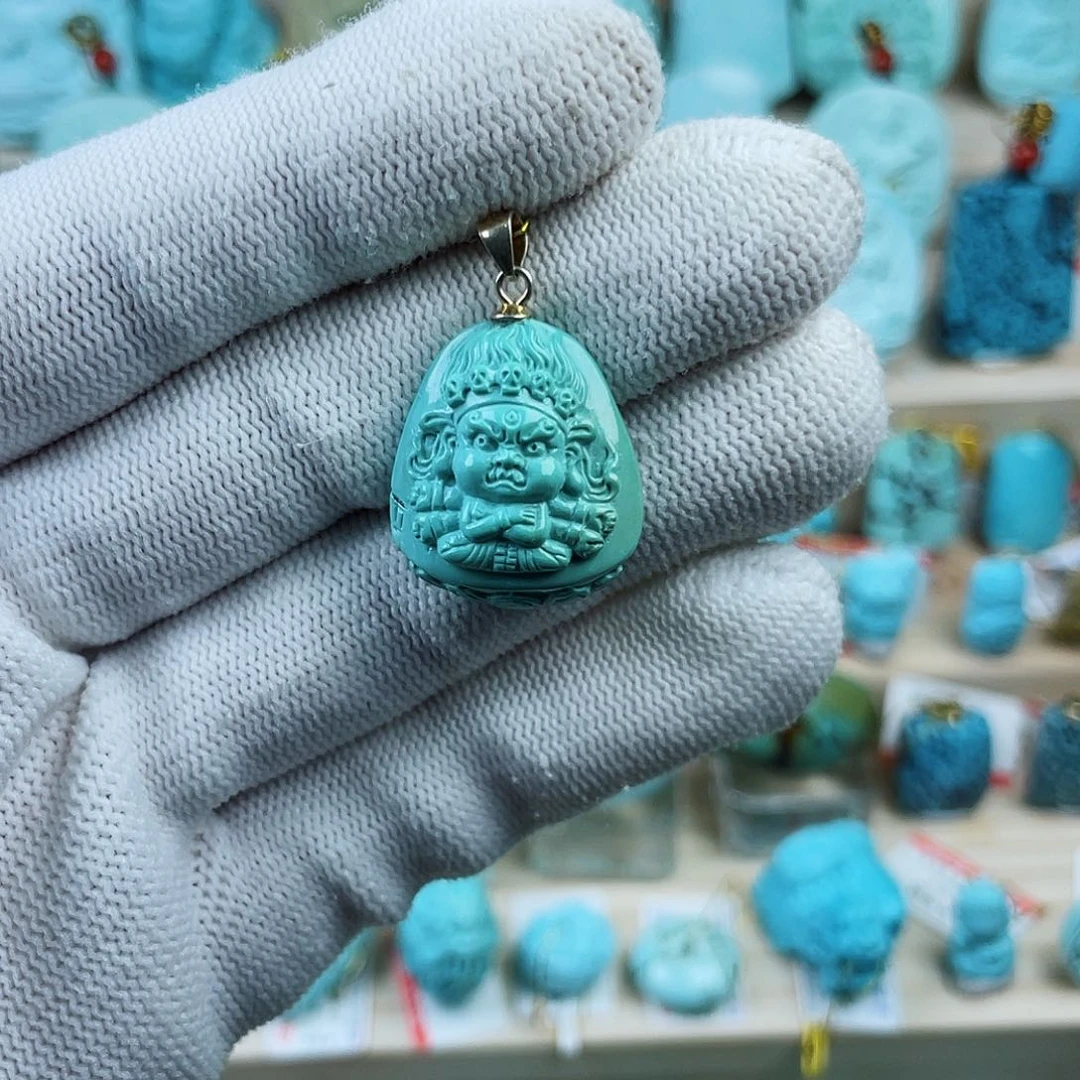 未镶嵌绿松石珠宝奇石