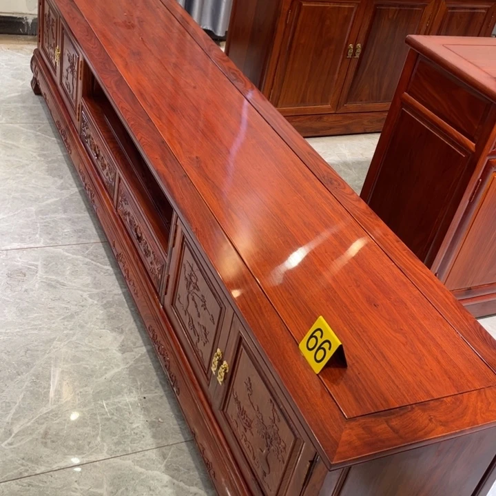 *****紫檀木类柜类家具240刺猬紫檀木电视柜