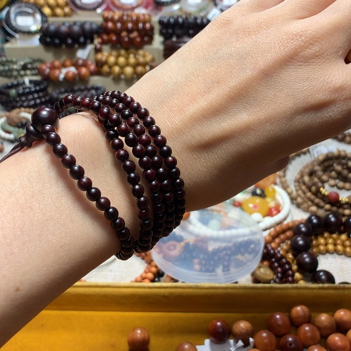 手串/手链小叶紫檀?****?4紫檀216颗