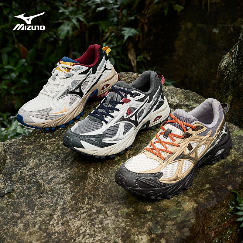 Mizuno/美津浓户外徒步越野登山舒适防滑运动跑步鞋 FIYI TL V2