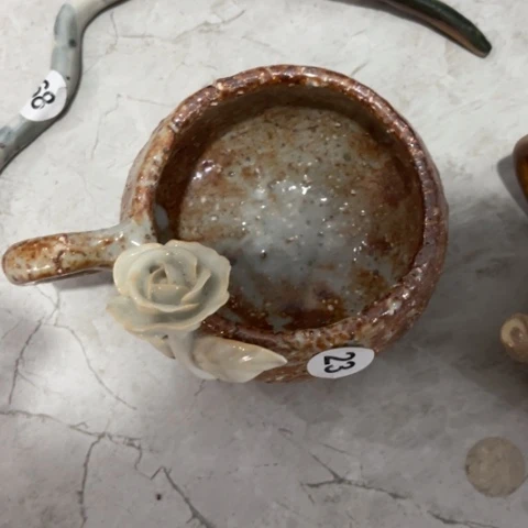 碗y****阳熠樹手捏餐具茶具壶承咖啡杯