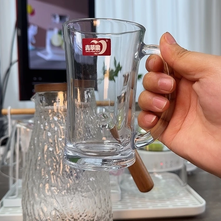 水晶玻璃无盖款两只海特杯