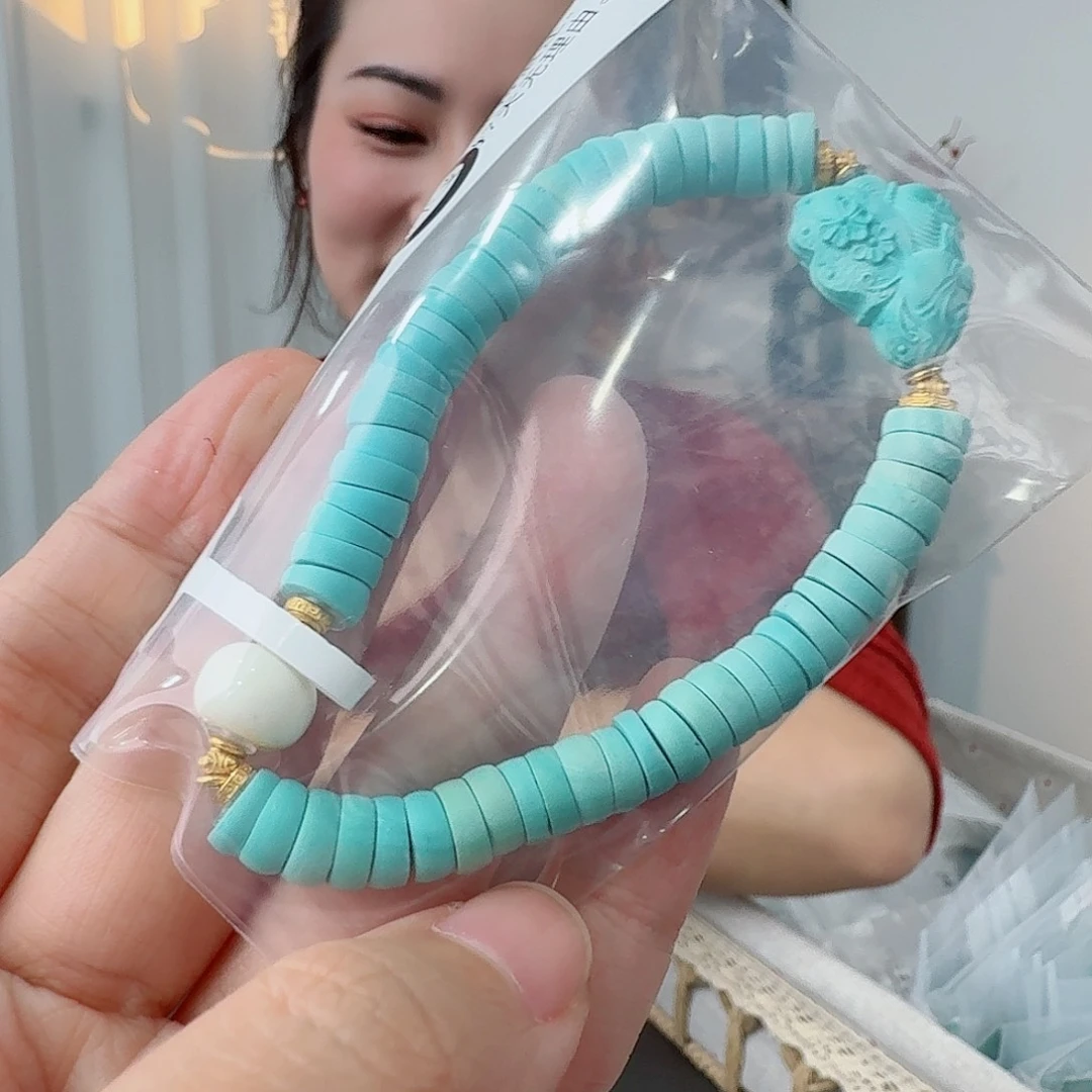 ****o绿松石18K金镶嵌珠宝奇石