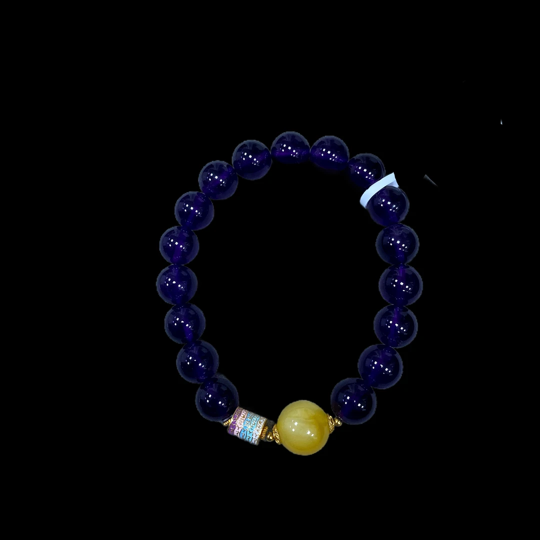 V7743紫水晶手串多样性发一