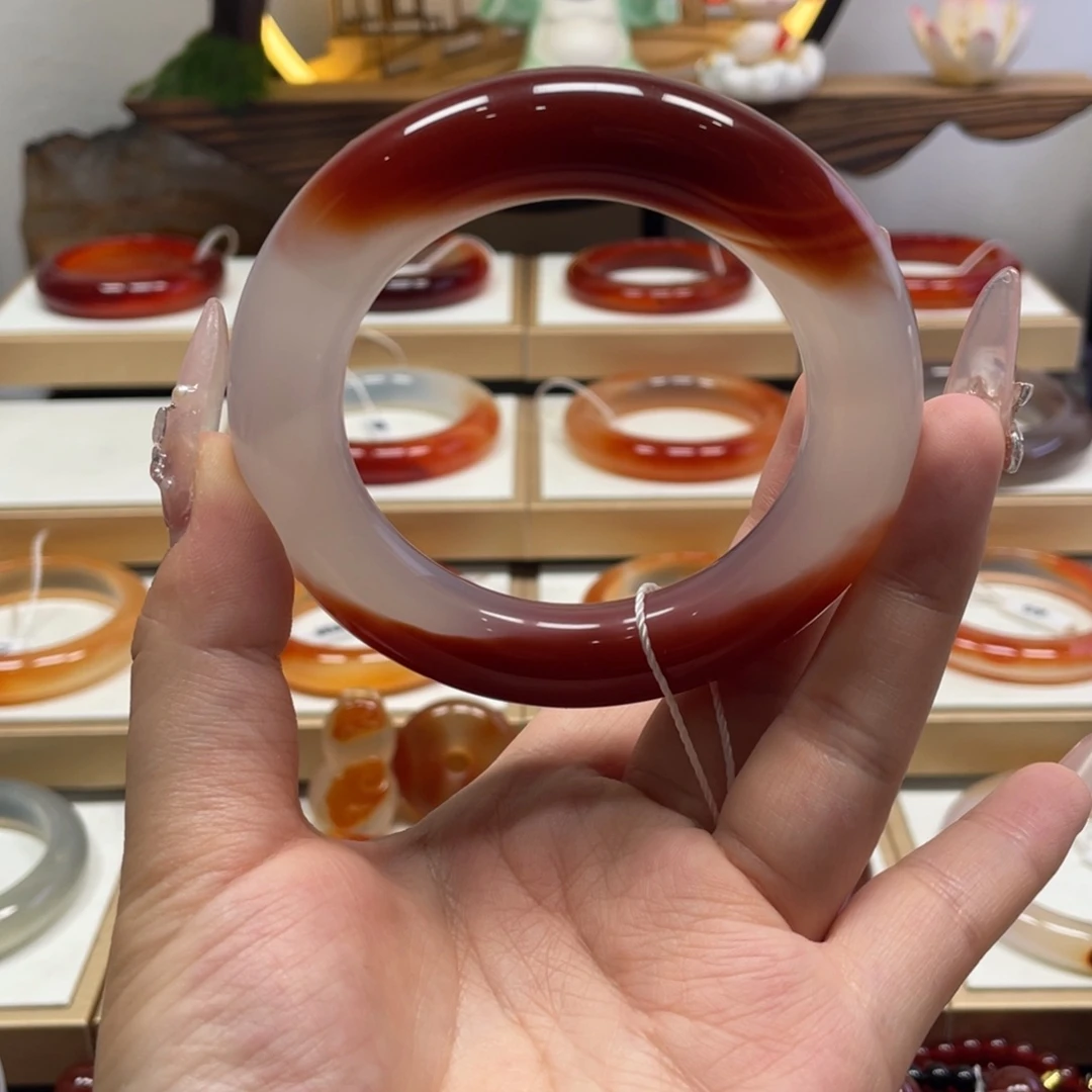 玛瑙/玉髓未镶嵌手镯