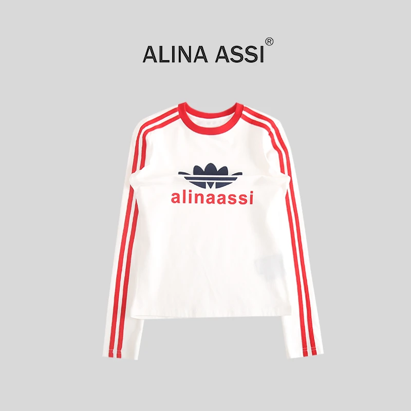 【菲菲】2025秋季新款T恤百搭休闲长袖上衣L0088