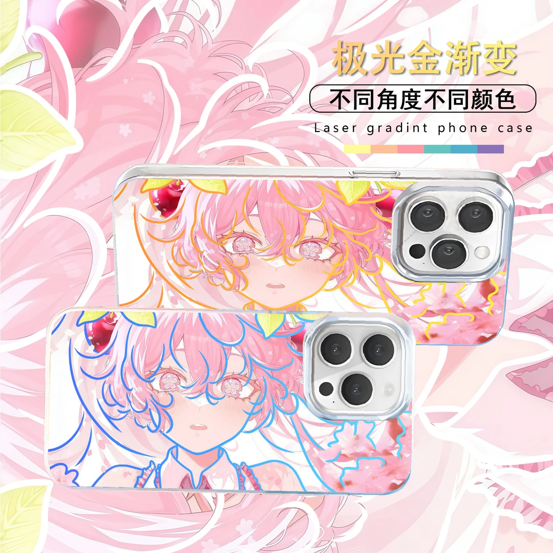 初音未来适用苹果华为vivo一加iPhone小米红米极光手机壳