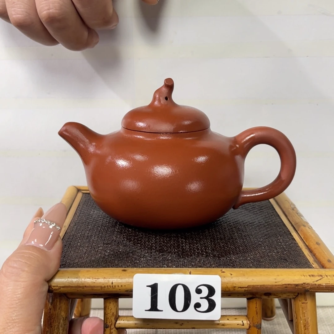 紫砂茶杯宜兴原矿紫砂精品手工