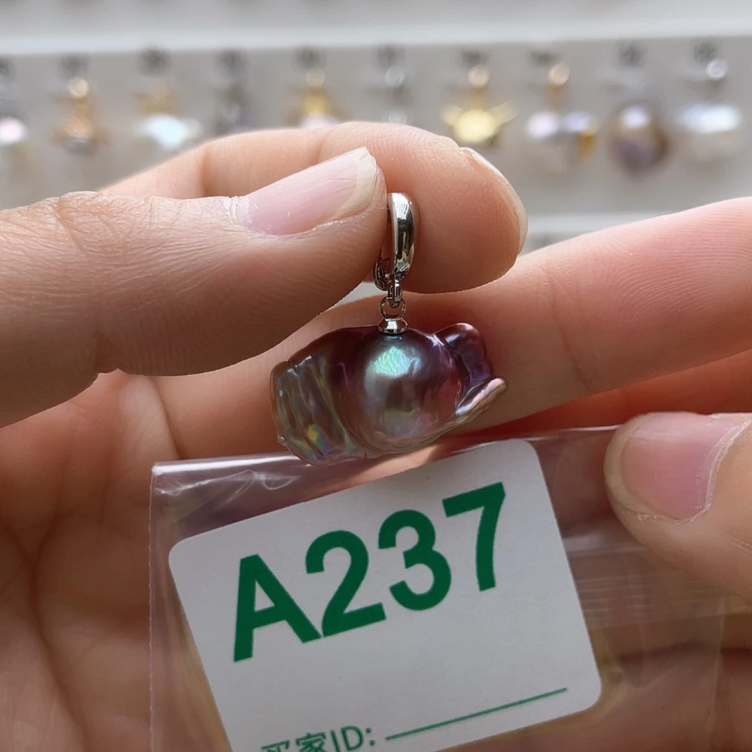 淡水珍珠未镶嵌颈饰晓*