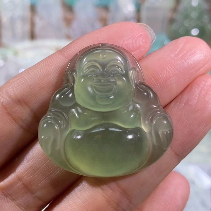 岫玉未镶嵌吊坠吊坠