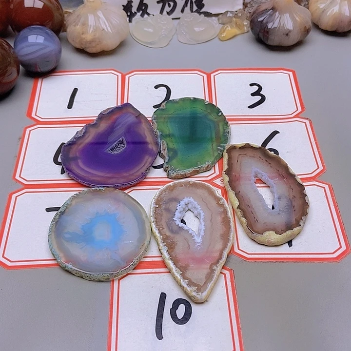 【闪购商品】未镶嵌玛瑙/玉髓珠宝半成品a****子