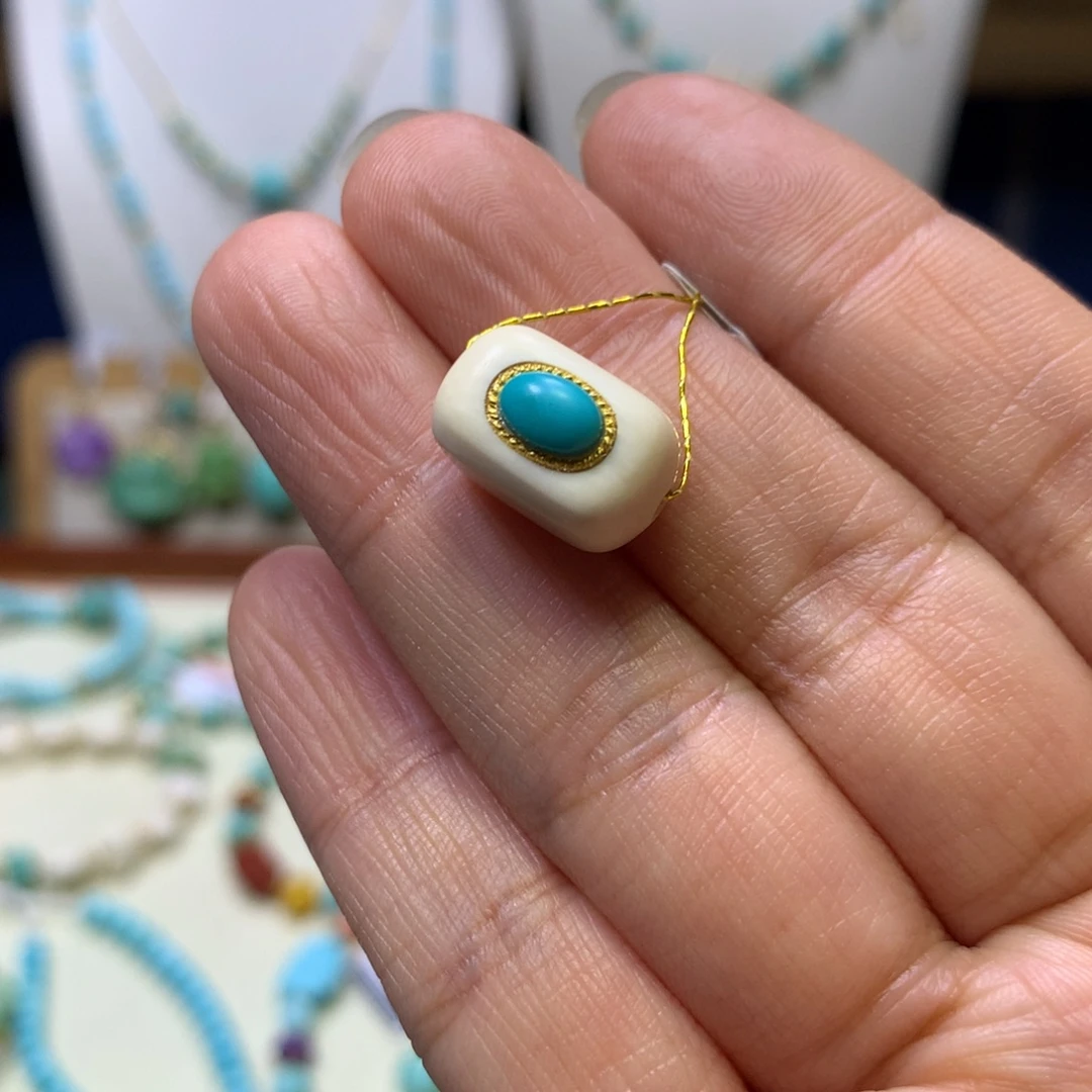 绿松石未镶嵌配饰