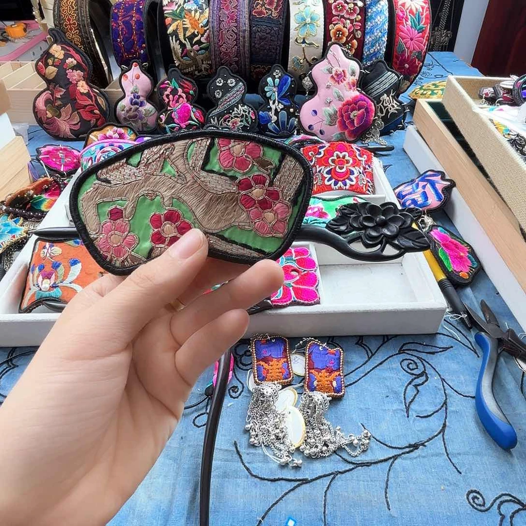 织绣雪*手工刺绣工艺