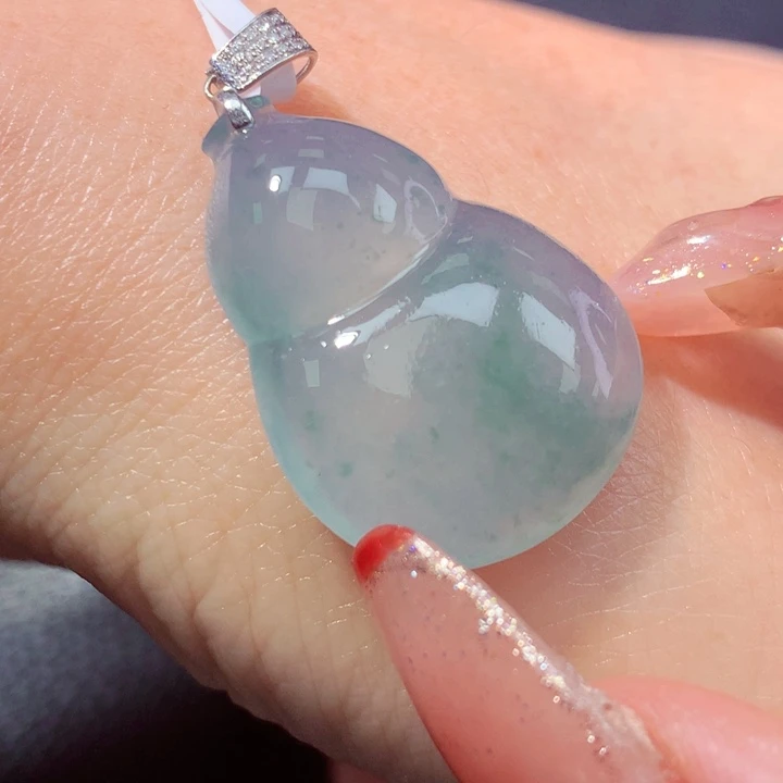 18K金镶嵌定制翡翠翡翠
