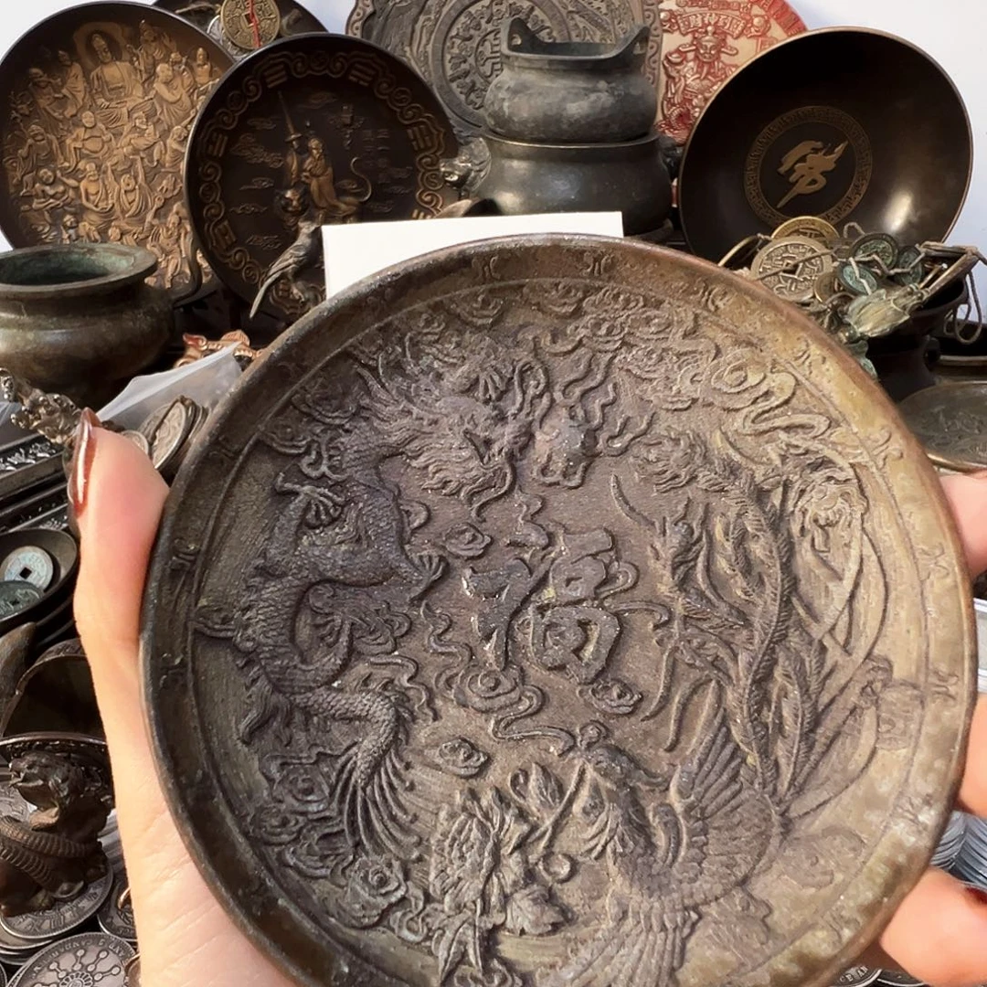 金属复古风格摆件