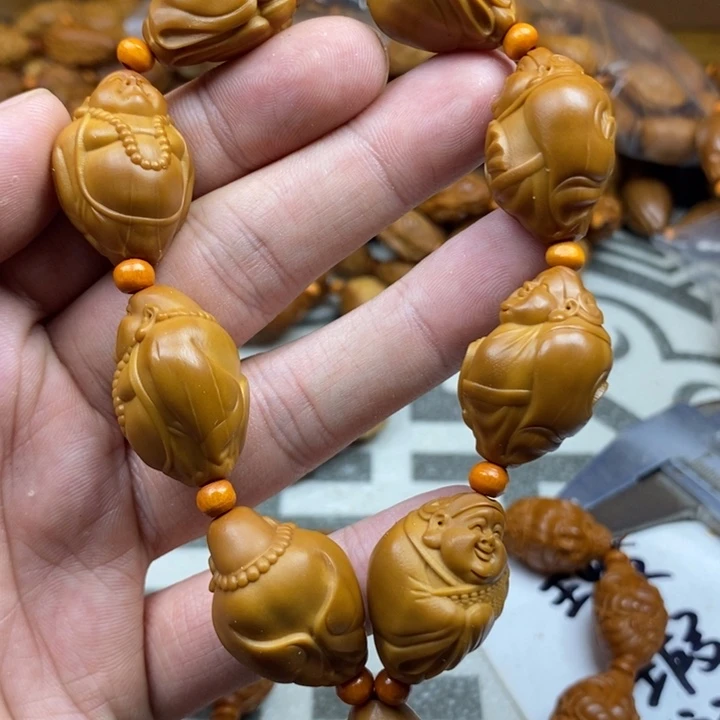 手串/手链橄榄核橄榄核雕工艺手串