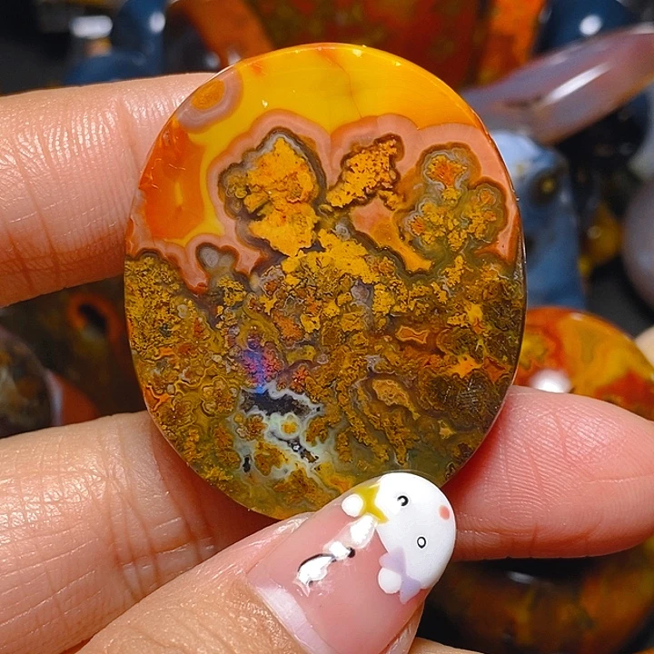 玛瑙/玉髓未镶嵌颈饰