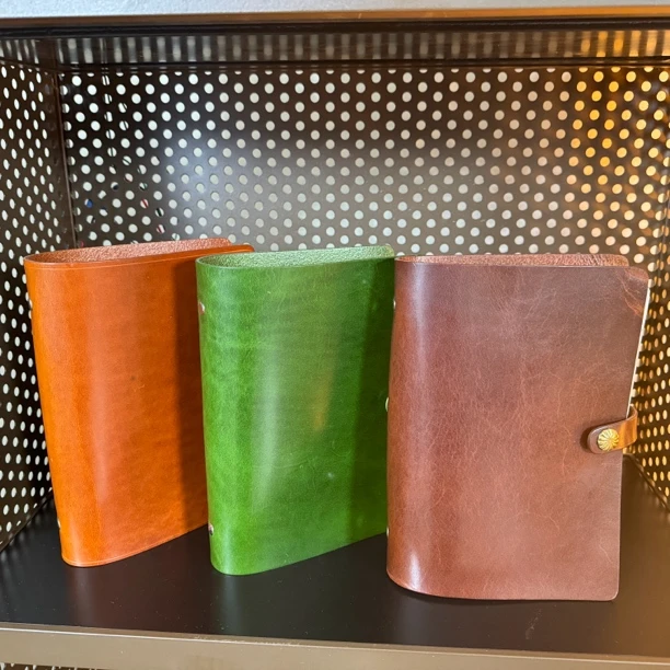 十木木孤品牛皮手账本